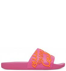 Klapki Versace Jeans Couture różowe damskie 