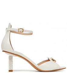 Sandały na szpilce Liu Jo białe 