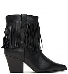 Botki na słupku Aldo czarne 