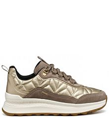 Sneakersy Geox brązowe damskie 