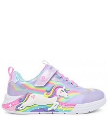 Sneakersy Skechers fioletowe dziecięce 