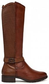 Kozaki Tamaris brązowe damskie 