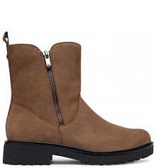 Botki Caprice brązowe damskie 