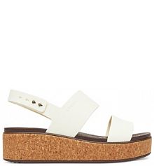 Sandały Crocs écru damskie 