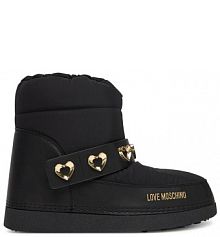 Śniegowce LOVE MOSCHINO czarne damskie 