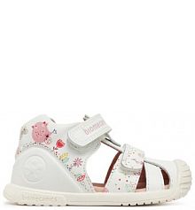 Sandały Biomecanics białe dziecięce 