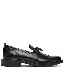 Półbuty wizytowe HUGO czarne męskie 