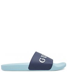 Klapki Guess granatowe męskie 