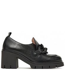 Półbuty na obcasie Hispanitas czarne damskie 