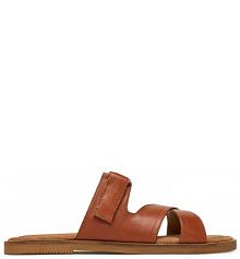 Klapki Marco Tozzi brązowe damskie 