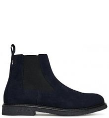 Sztyblety BOSS granatowe męskie 