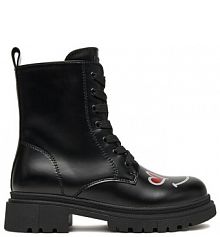 Trzewiki DeeZee czarne dziecięce 