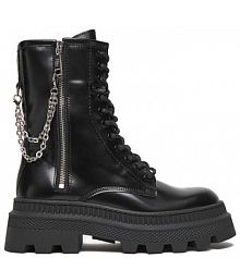 Botki Badura czarne damskie 