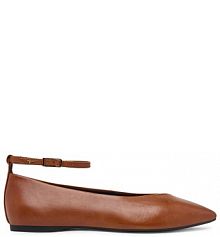 Baleriny Tamaris brązowe damskie 