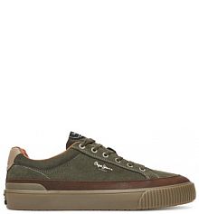 Sneakersy Pepe Jeans khaki męskie 