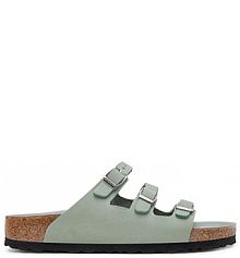 Klapki Birkenstock szare damskie 