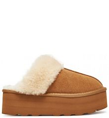 Kapcie DeeZee brązowe damskie 