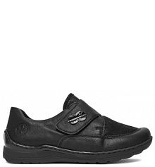 Półbuty Rieker czarne damskie 