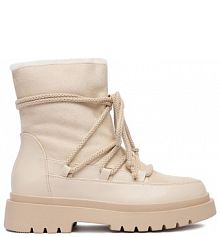 Śniegowce DeeZee écru damskie 