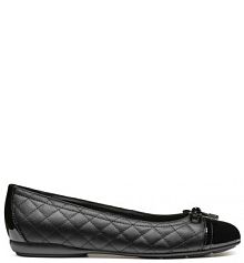 Baleriny Geox czarne damskie 
