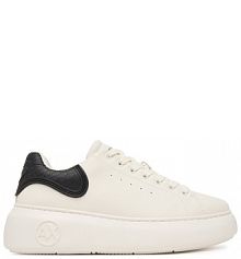 Sneakersy Armani Exchange białe damskie 