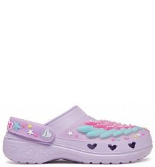 Sandały Skechers fioletowe dziecięce 