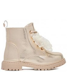 Trzewiki DeeZee złote dziecięce 