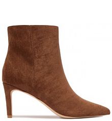 Botki na szpilce JENNY brązowe 