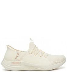 Sneakersy Skechers białe damskie 