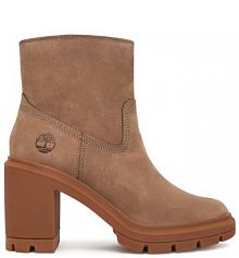 Botki na słupku Timberland beżowe 