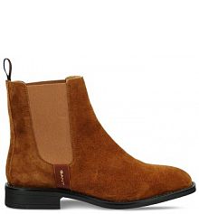 Botki Gant brązowe damskie 