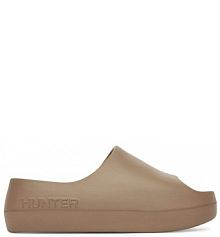 Klapki Hunter brązowe damskie 