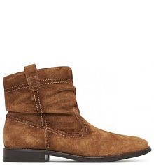 Botki Tamaris brązowe damskie 