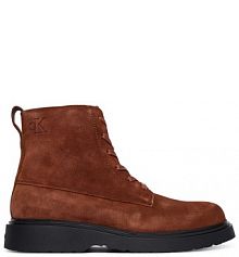 Trzewiki Calvin Klein brązowe męskie 