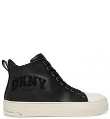 Trampki wysokie DKNY czarne damskie 