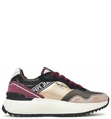 Sneakersy Pepe Jeans szare damskie 