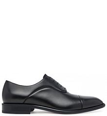 Półbuty wizytowe BOSS czarne męskie 