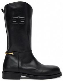 Kozaki Elisabetta Franchi czarne dziecięce 