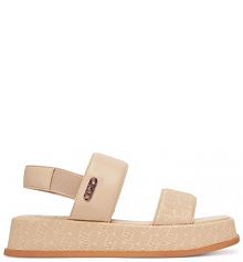 Sandały Liu Jo beżowe damskie 