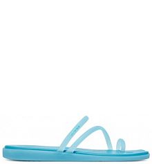 Japonki Crocs niebieskie damskie 