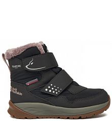 Śniegowce Jack Wolfskin czarne dziecięce 