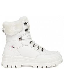 Botki Rieker białe damskie 