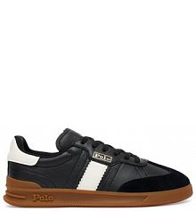 Sneakersy Polo Ralph Lauren czarne damskie 