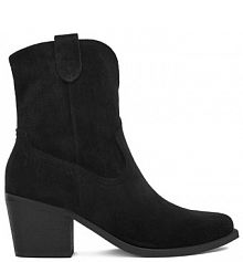 Botki na słupku DeeZee czarne 