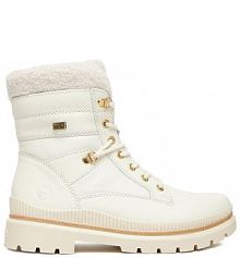 Botki Remonte białe damskie 