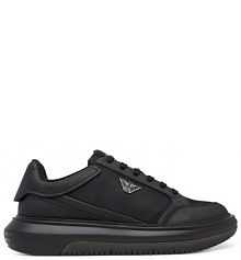 Sneakersy Emporio Armani czarne męskie 