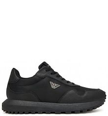 Sneakersy Emporio Armani czarne męskie 