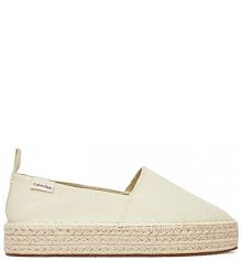 Espadryle Calvin Klein Jeans beżowe damskie 