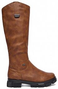 Kozaki Rieker brązowe damskie 