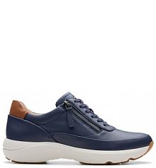 Sneakersy Clarks granatowe damskie 